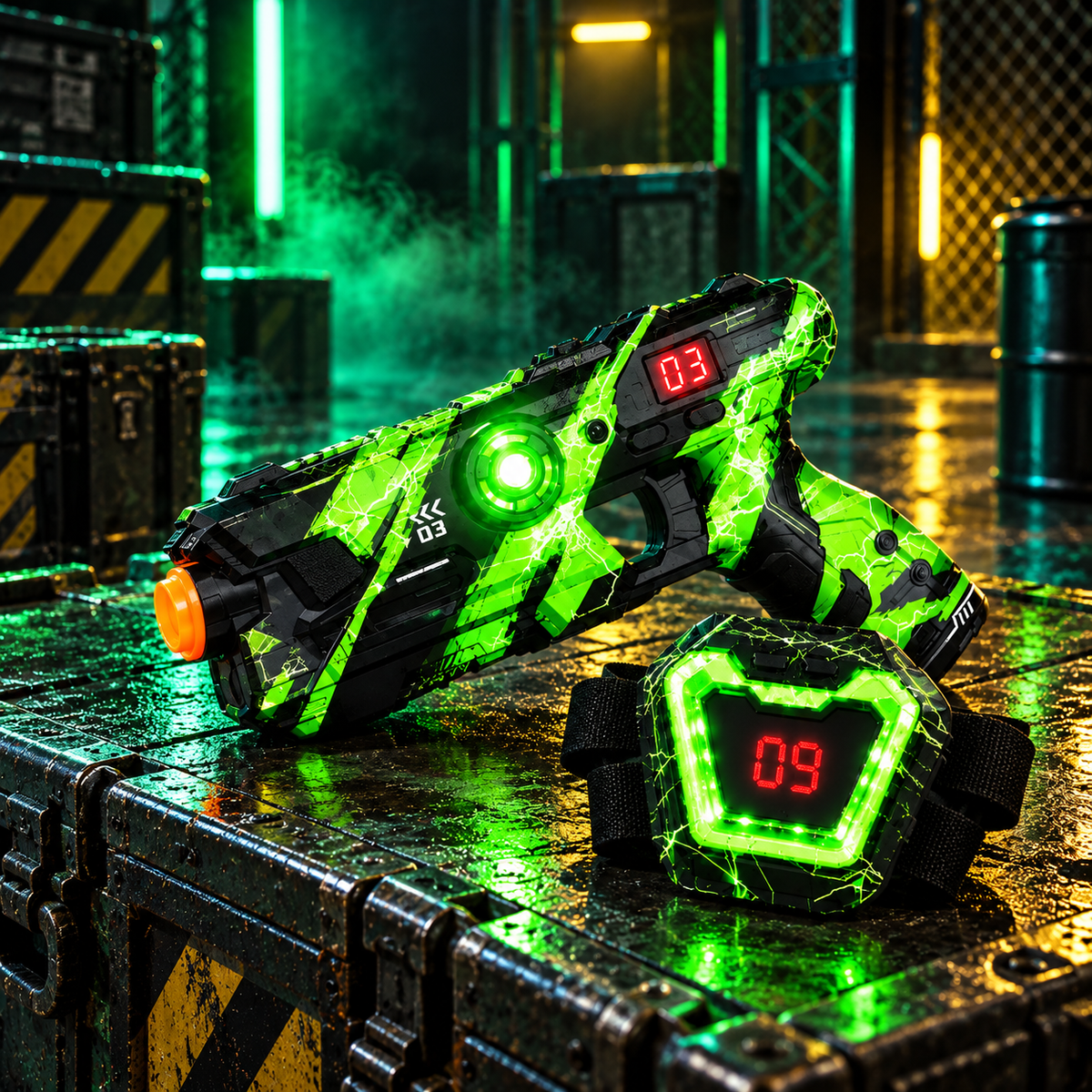 FartyClaus™ Laser Tag Battle Set